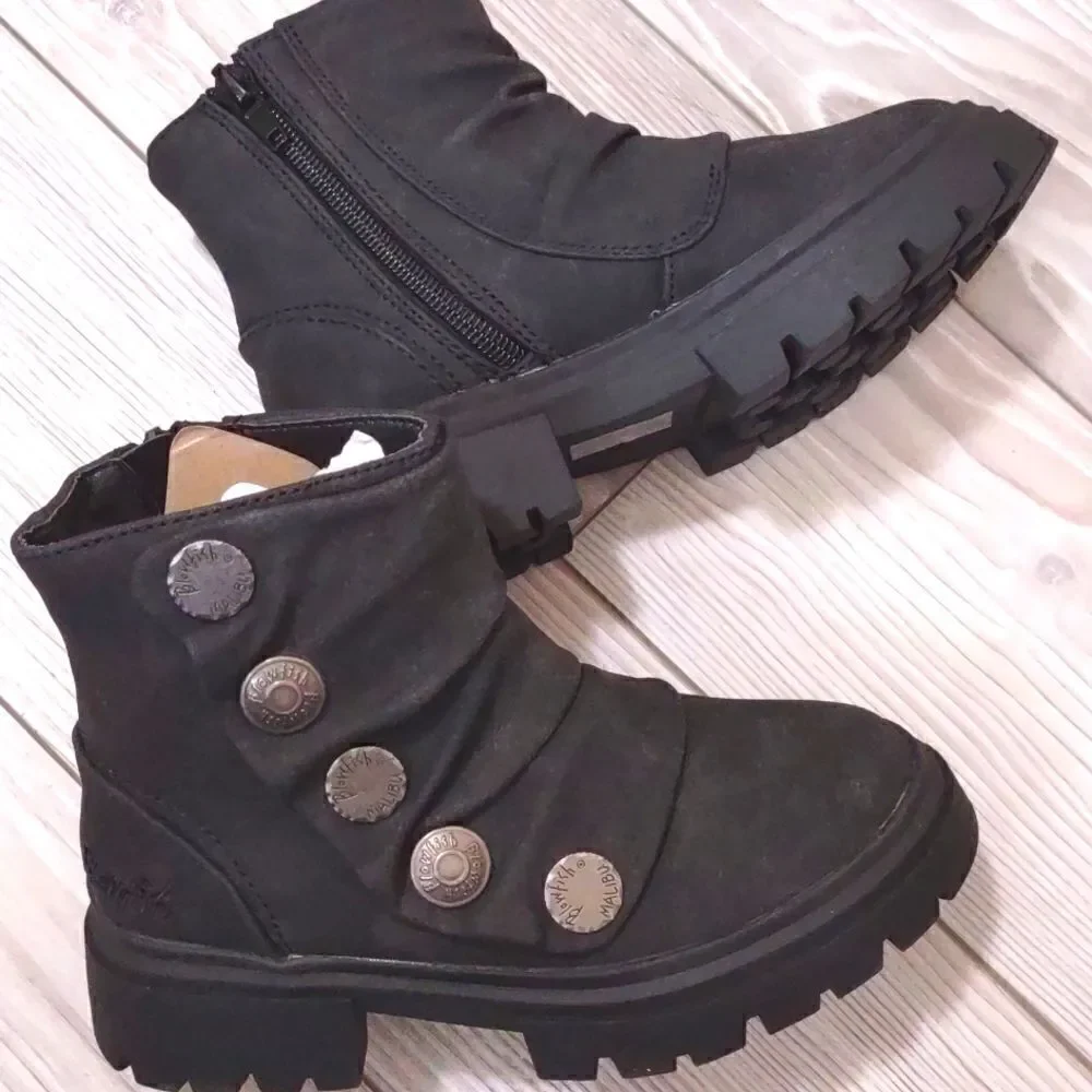 (42-2916)  Blowfish Malibu Unisex-Child Can Do-k Fashion Boot Sz 11